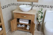 Bathroom Vanity Unit Oak