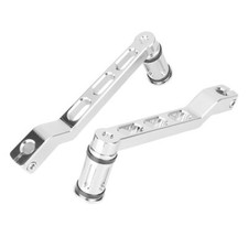 CNC Heel Toe Shift Lever w/ Edge Shifter Peg Fit Harley Touring Road King Glide