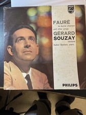 ABL 3371 Faure La Bonne Chanson Gerard Souzay baritone acc. Dalton Baldwin piano