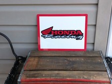 Honda Racing metal sign Motor