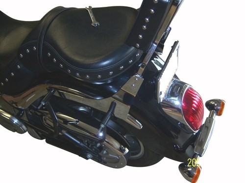 Studded sissy bar - studded, bar/backrest