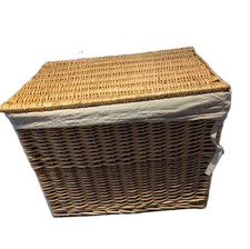 Wicker laundry basket blanket - laundry,
