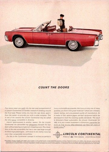 1962 lincoln continental - 1962,