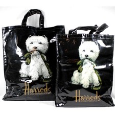 Harrods westie puppy tote bag - harrods,