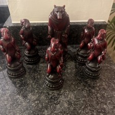 Animal chess pieces 
