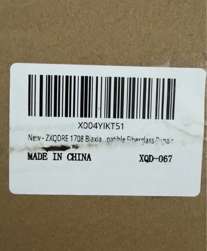1708 fiberglass cloth 8 - –, 8"