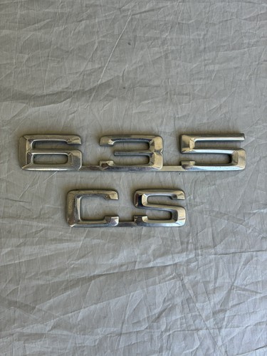 Bmw e24 635cs rear - ‘635cs, deck