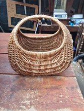 Vintage Wicker Shopping Basket