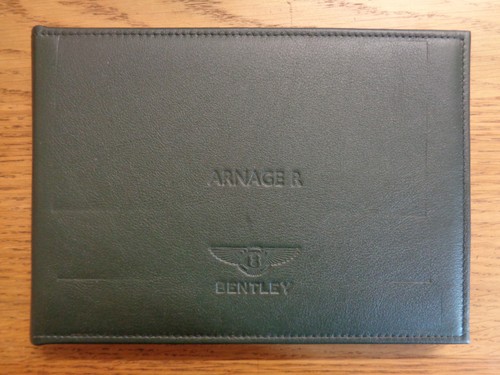 Bentley arnage owners - bentley,