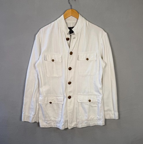 Rrl jacket 20x29 white hbt - rrl,