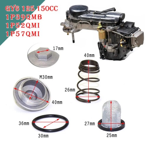 Gy6 engine parts oil filter - gy6,