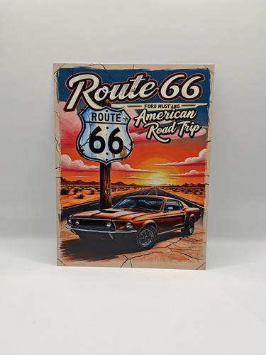 Route ford mustang - mustang, metal