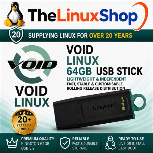Void linux 2025 64gb usb - void,