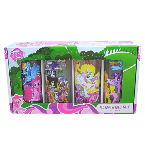 Little pony glassware - little, set