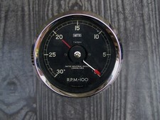 Original Smiths Tachometer 0-3000 rpm T4/016A Marine Engine Anti-Clock Untested