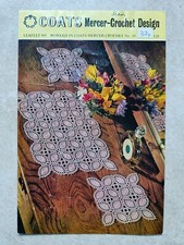 VTG Coats Mercer Crochet