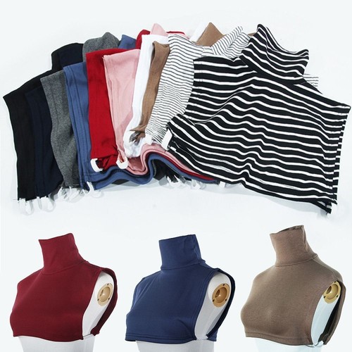 Detachable mock neck cover - mock,