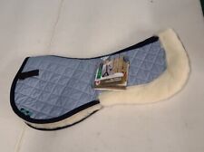 Nuumed Griffin, Hi-Wither Woolpile lined 1/2 Pad, Blue ,Large. New  (Ref.31G)