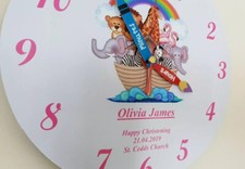 Personalised MDF Wall Clock