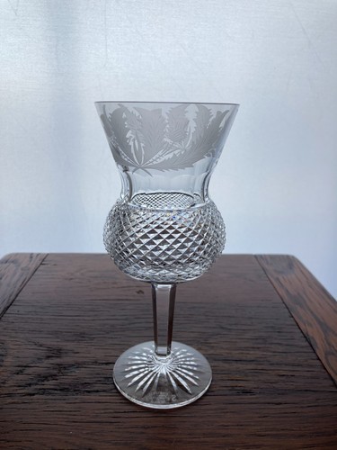 Edinburgh crystal tall thistle - edinburgh,