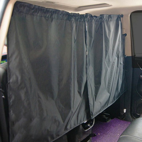 Front rear partition privacy - front,