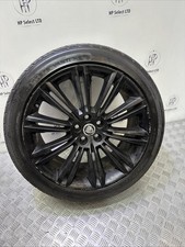 GENUINE 09-15 JAGUAR XJ X351 1x SINGLE ALLOY WHEEL WITH TYRE 275/45ZR20 9Jx20CH