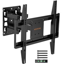 TV Wall Bracket Swivel WHYFONE Adjustable Full Motion TV Mount Tilt and...
