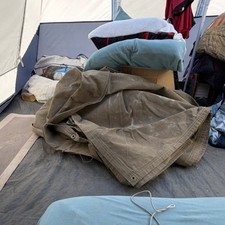 Canvas Cabin Tent with Window