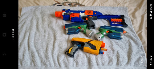 Nerf gun bundle with - nerf, some