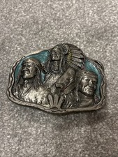 Indian Chiefs Metal Belt