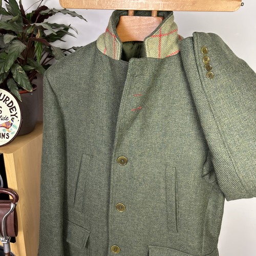 Hackett tweed overcoat - (40r),