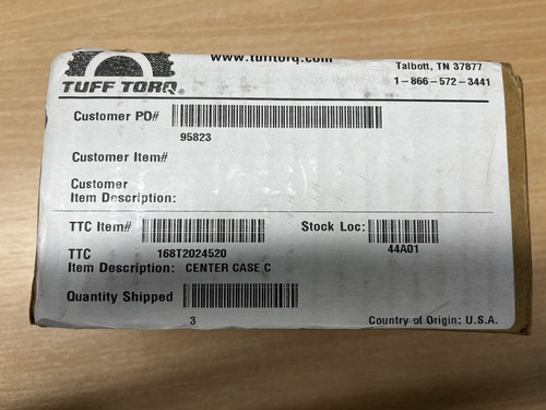 Tuff torq center case - center,