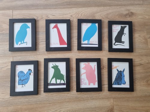 David shrigley assorted - shrigley, frame