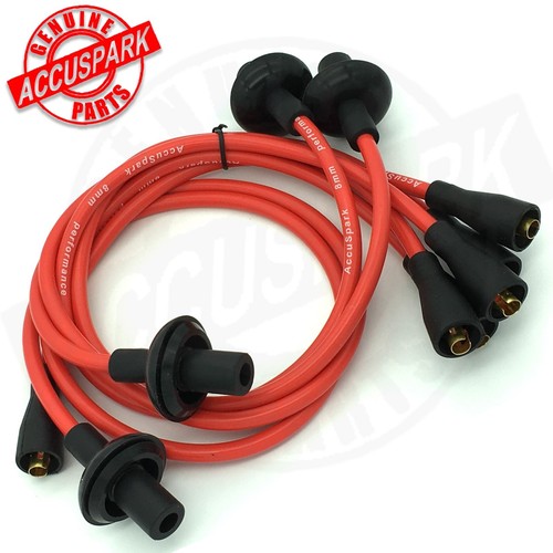 Accuspark 8mm red silicon - 8mm, high
