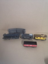 Marx Mar Lines Union Pacific Tender and Caboose Train Lot Vintage 450