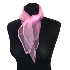 Pink Neck Scarf 20s 30s 40s