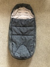 Mamas and papas denim - and, footmuff