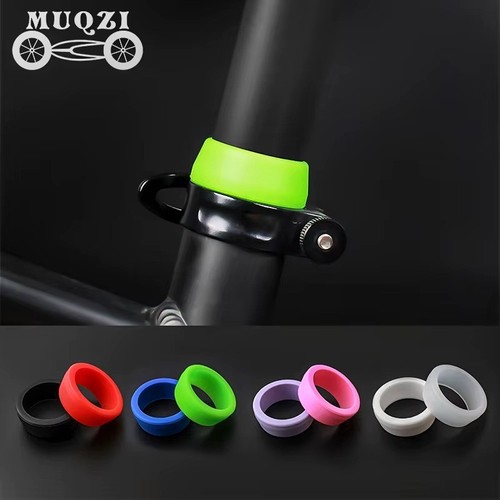 Bike seat post rubber ring