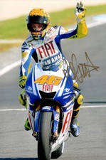 Valentino Rossi MotoGP Signed