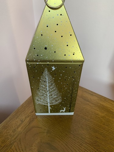 Christmas tree tin lights - m&s,