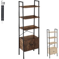 Bookshelf Shelving Unit Ladder