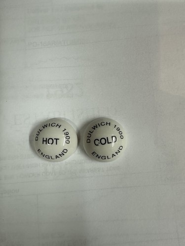 Hot cold tap indicators - cold,