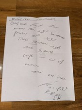 ORIGINAL SIGNED RONNIE AND