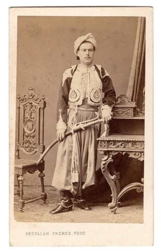Ottoman cdv abdullah freres - ottoman,