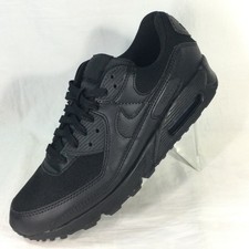 NEW NIKE AIR MAX 90 TRAINERS SIZE 8 BLACK RRP £140  BARGAIN CHRISTMAS GIFT IDEA