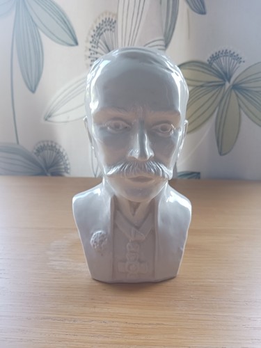 Vintage ceramic head bust - , of