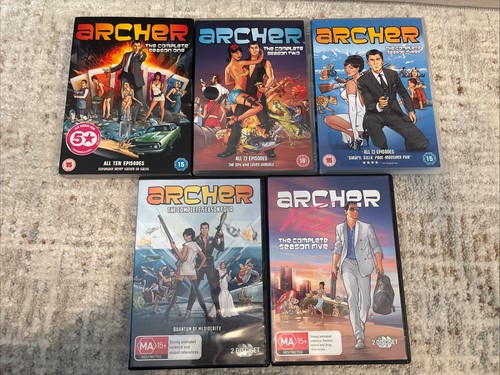 Archer dvd seasons 5 - seasons, 1-5