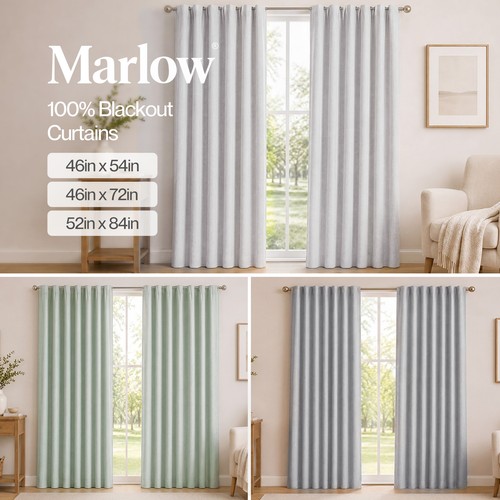 Marlow 100 blackout curtains - marlow,