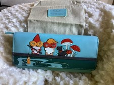 Radley Ltd. Edition Gomes Blue Remastered 25th Anniversary Large Leather Purse