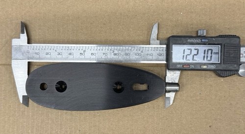 Black butt plate - s,